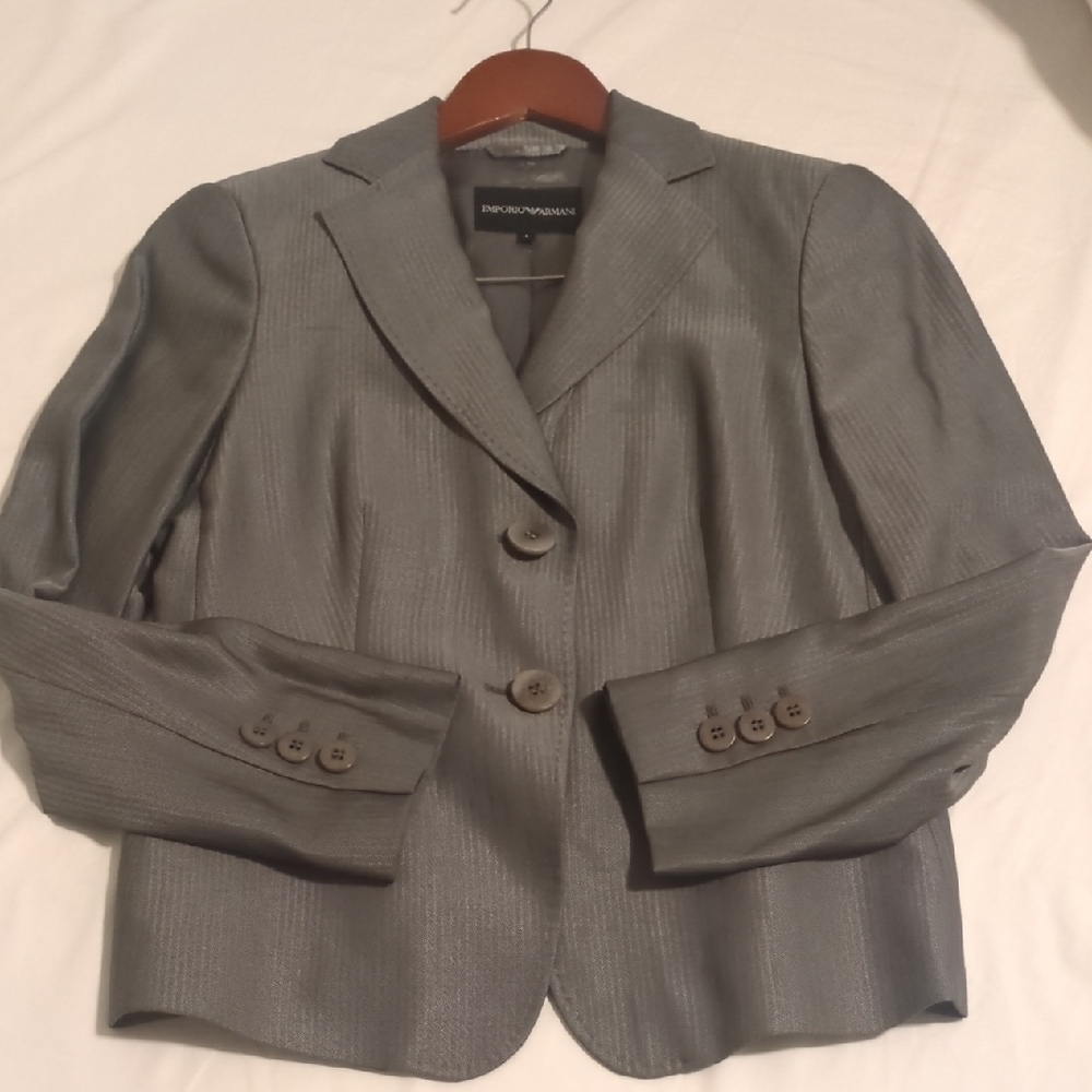 Emporio Armani Gray Blazer